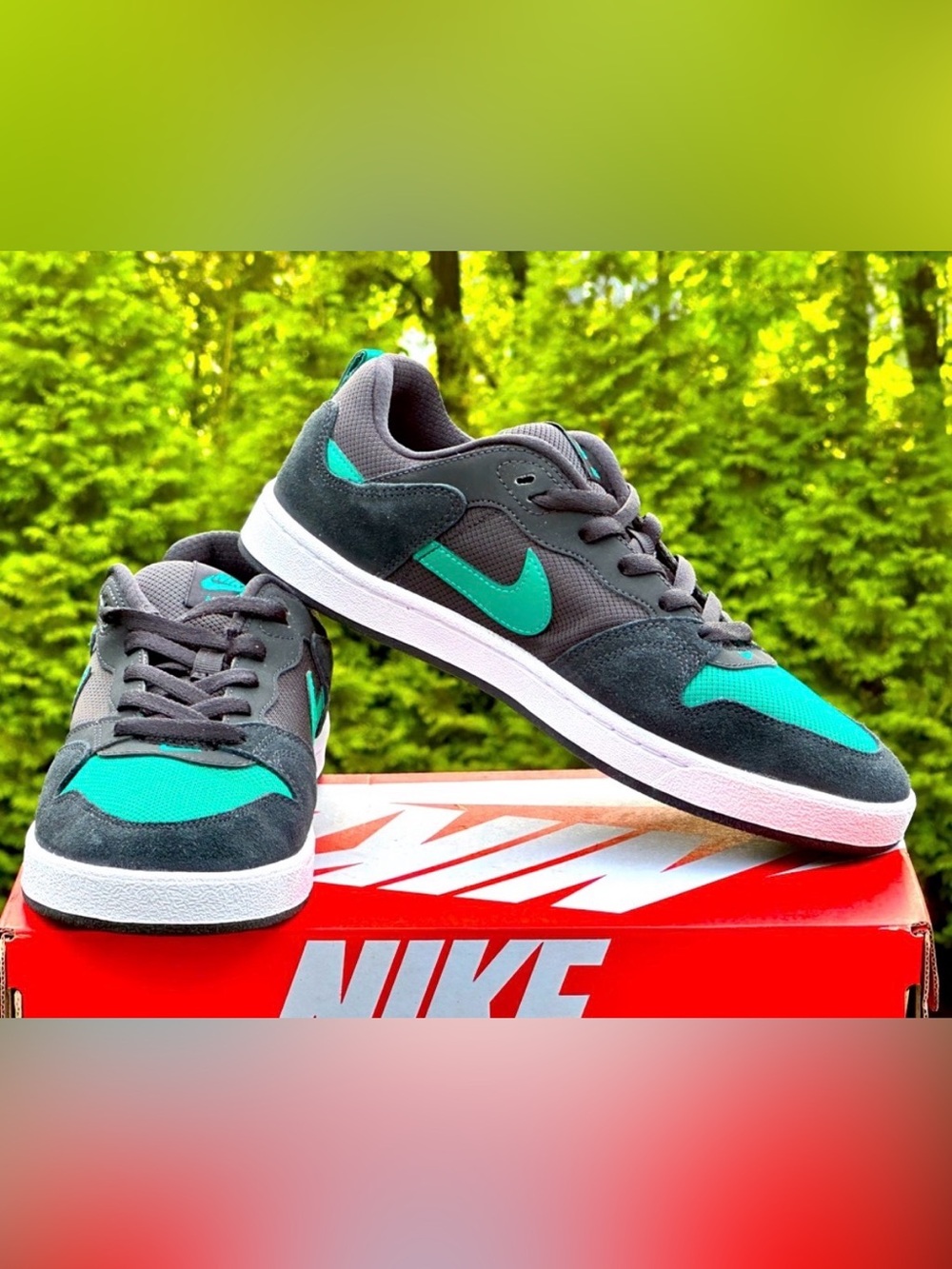 NEW Nike SB Alleyoop (Black / Green) - Mens US 10 | Womens US 11.5